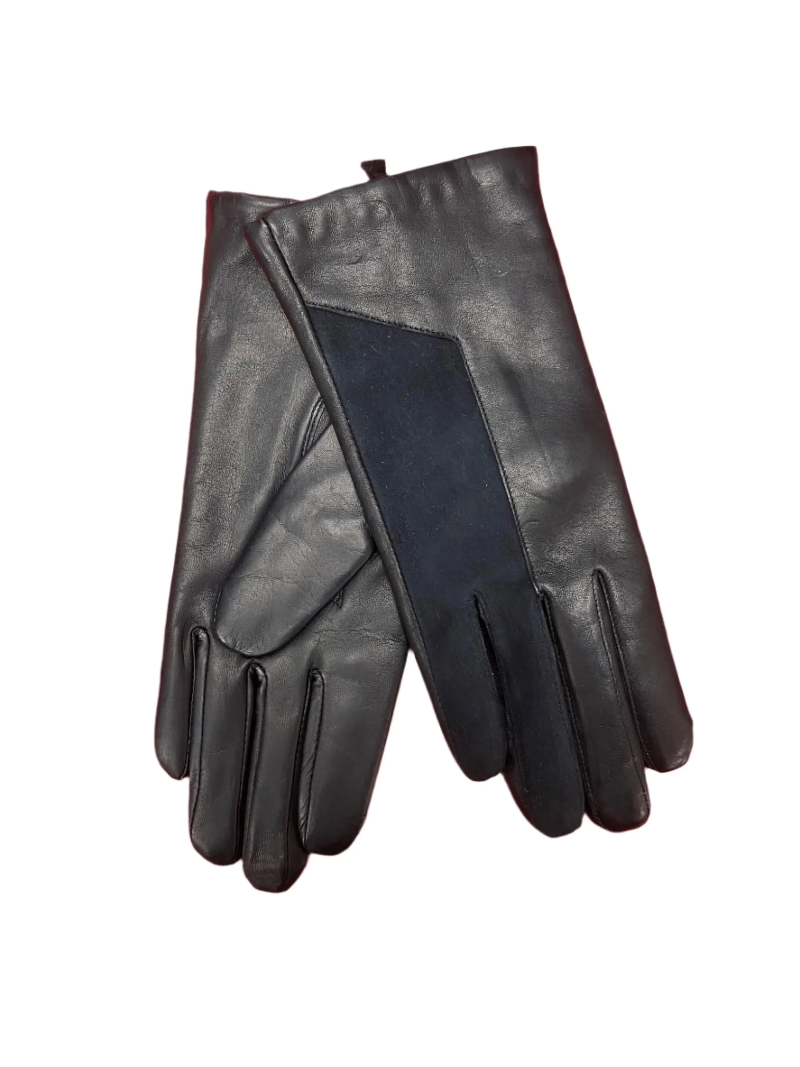 Albee Genuine Leather Suede Finger Lined Gloves