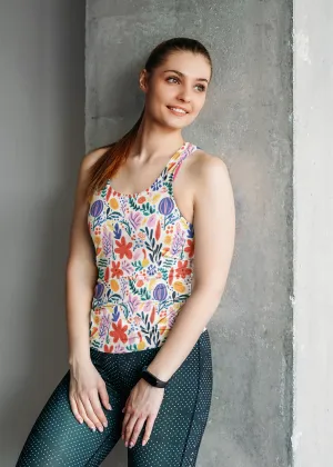 Bold Blossoms Women's Print Tank Top