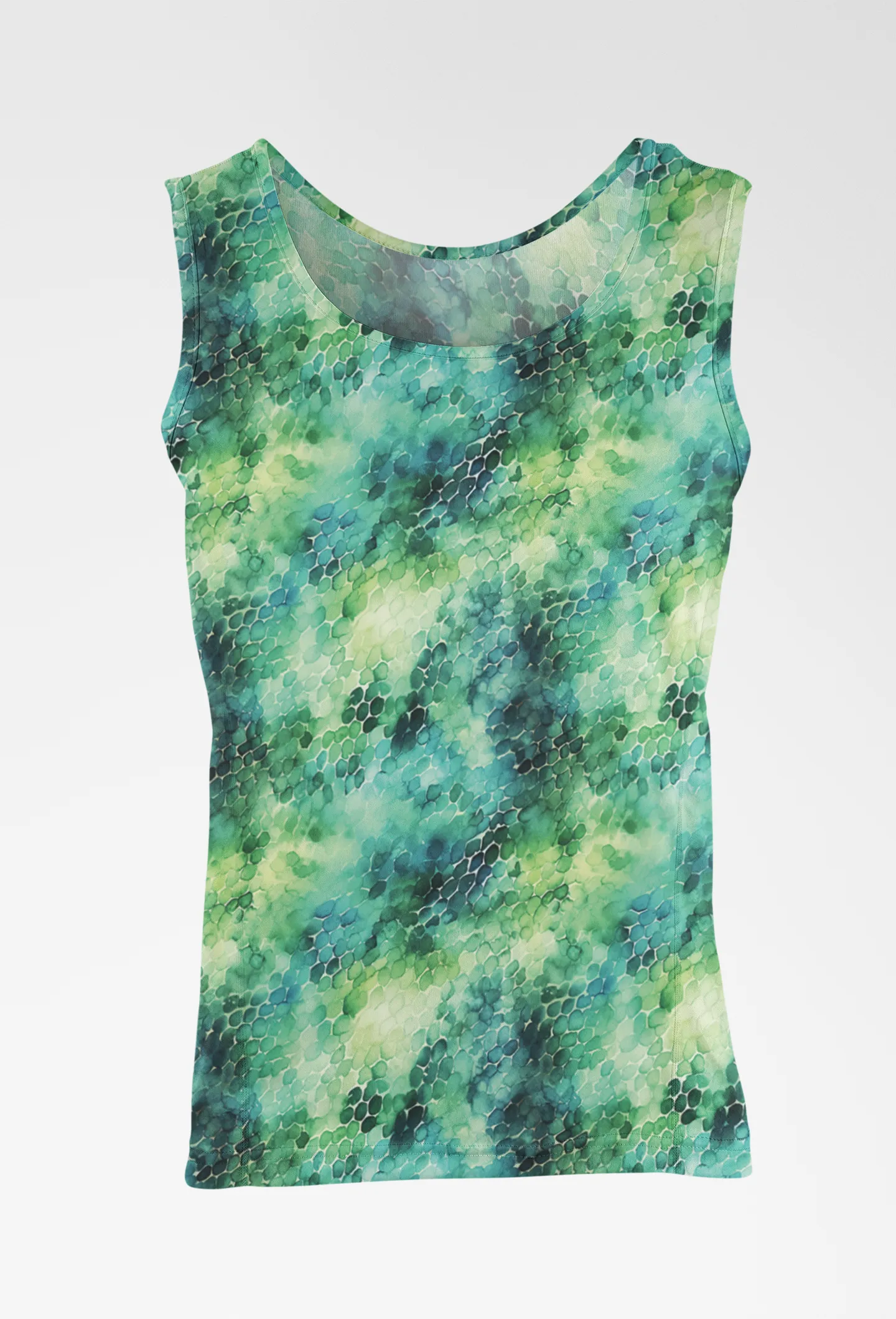 Snake Print Tank Top