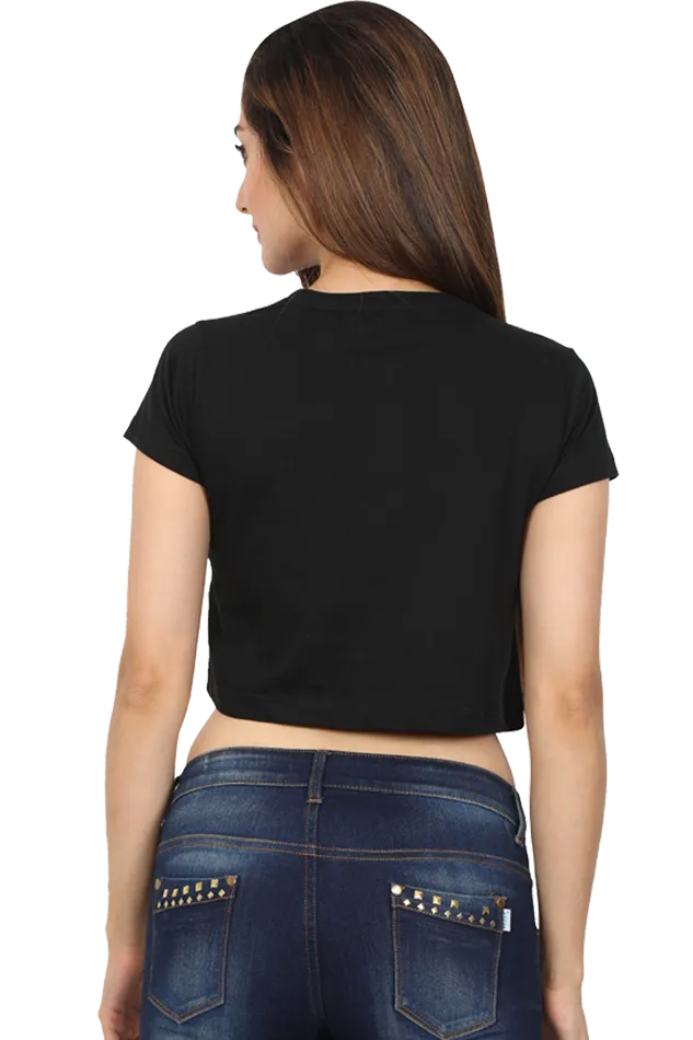 Take It Easy – Chill & Stylish Graphic Crop Top