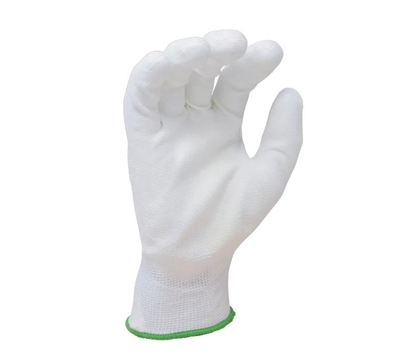 (TSK2002) Task Gloves - Polyurethane White Palm Coated Gloves