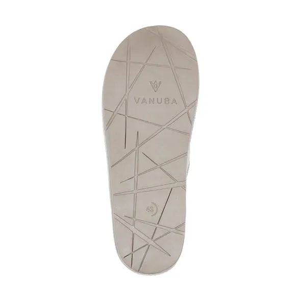 Vanuba hjemmesko til mænd. Beige. Lammeskind. RumRum